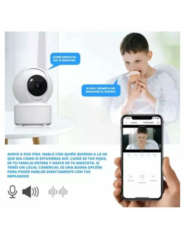 Camara De Seguridad Aitech Ip Wifi P Hd Ec Netcell