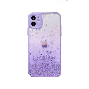 Funda Iphone Transparente Con Brillos