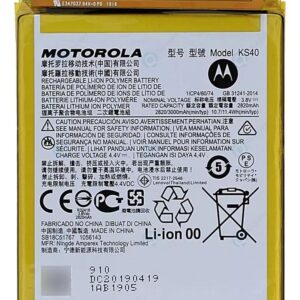 Bateria Motorola E6S / E6 Play / E6I KS40 Vezr I M1