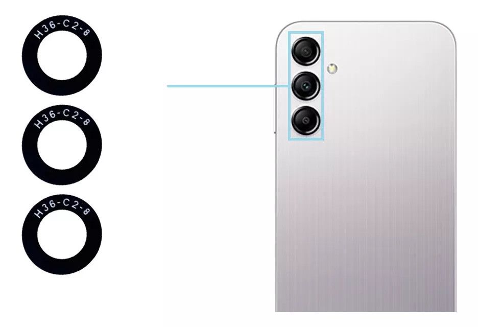 Vidrio de Camara Samsung A15 - Imagen 2