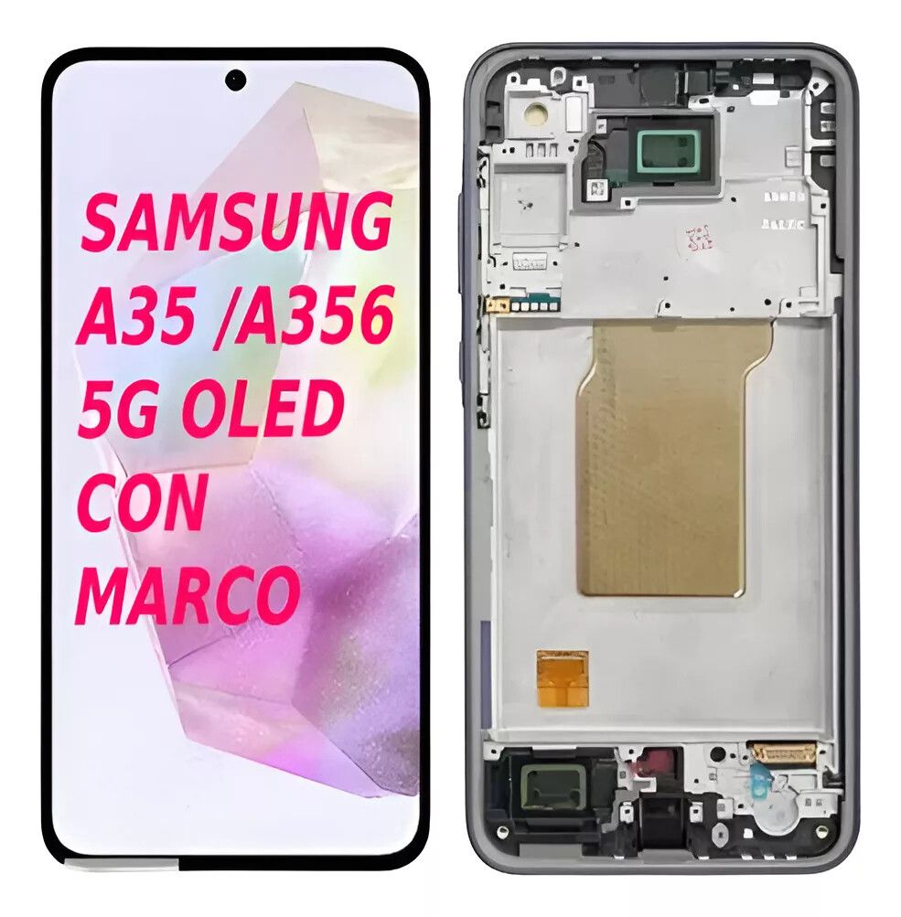 Modulo Samsung A35 Oled Con Marco Original