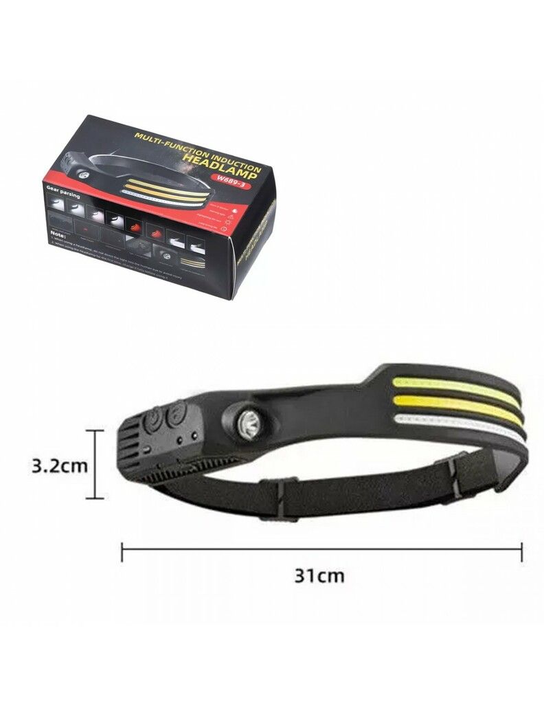 Linterna Minera Con Sensor De Movimiento EC100466 - Imagen 2