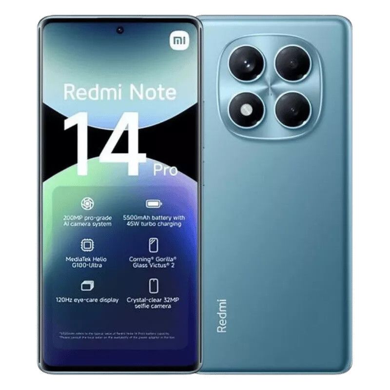 Celular Xiaomi Redmi Note 14 Pro 10.8GB 256GB