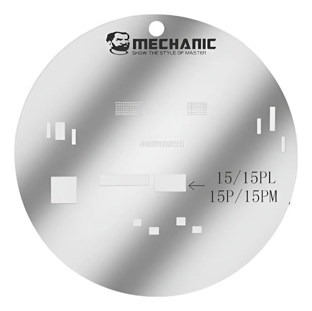 Stencil Mechanic Para Iphone Serie 14 / 15 6942174892910 - Imagen 2