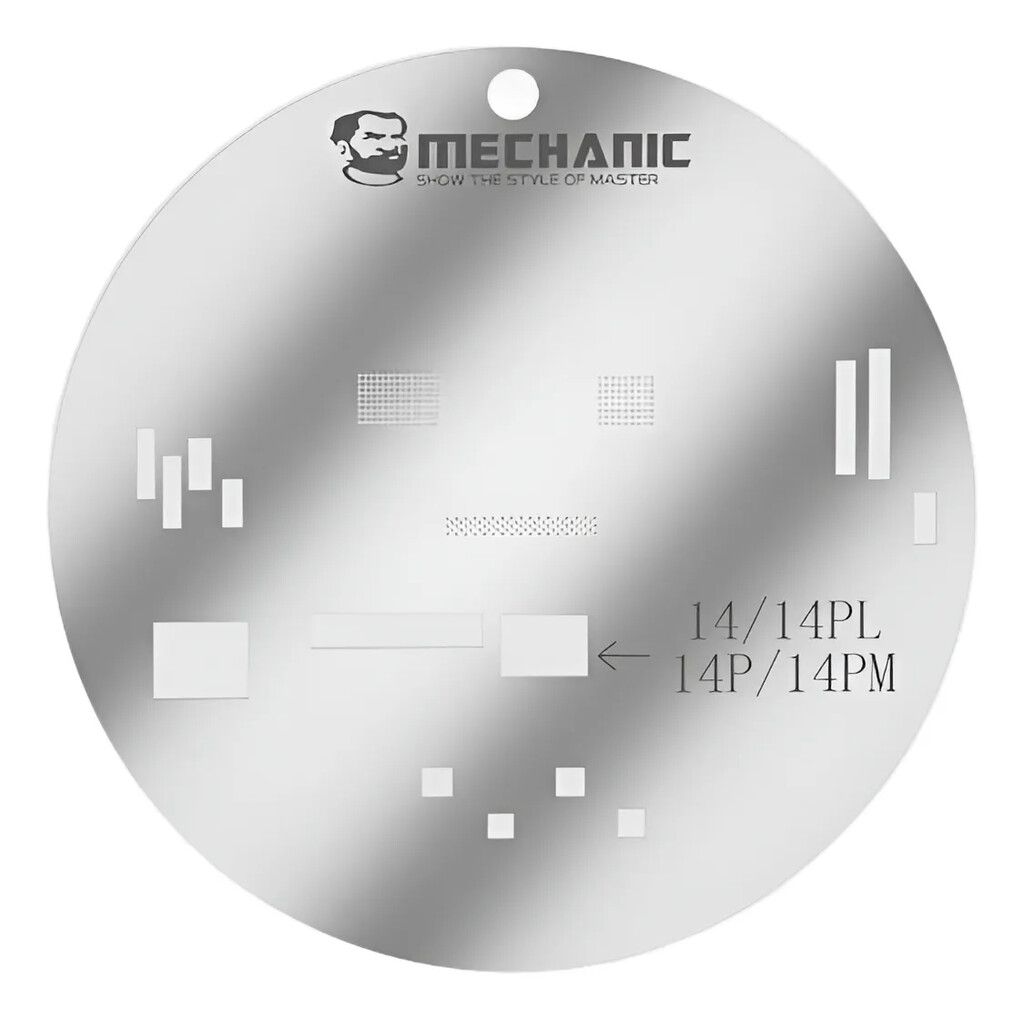 Stencil Mechanic Para Iphone Serie 14 / 15 6942174892910 - Imagen 3