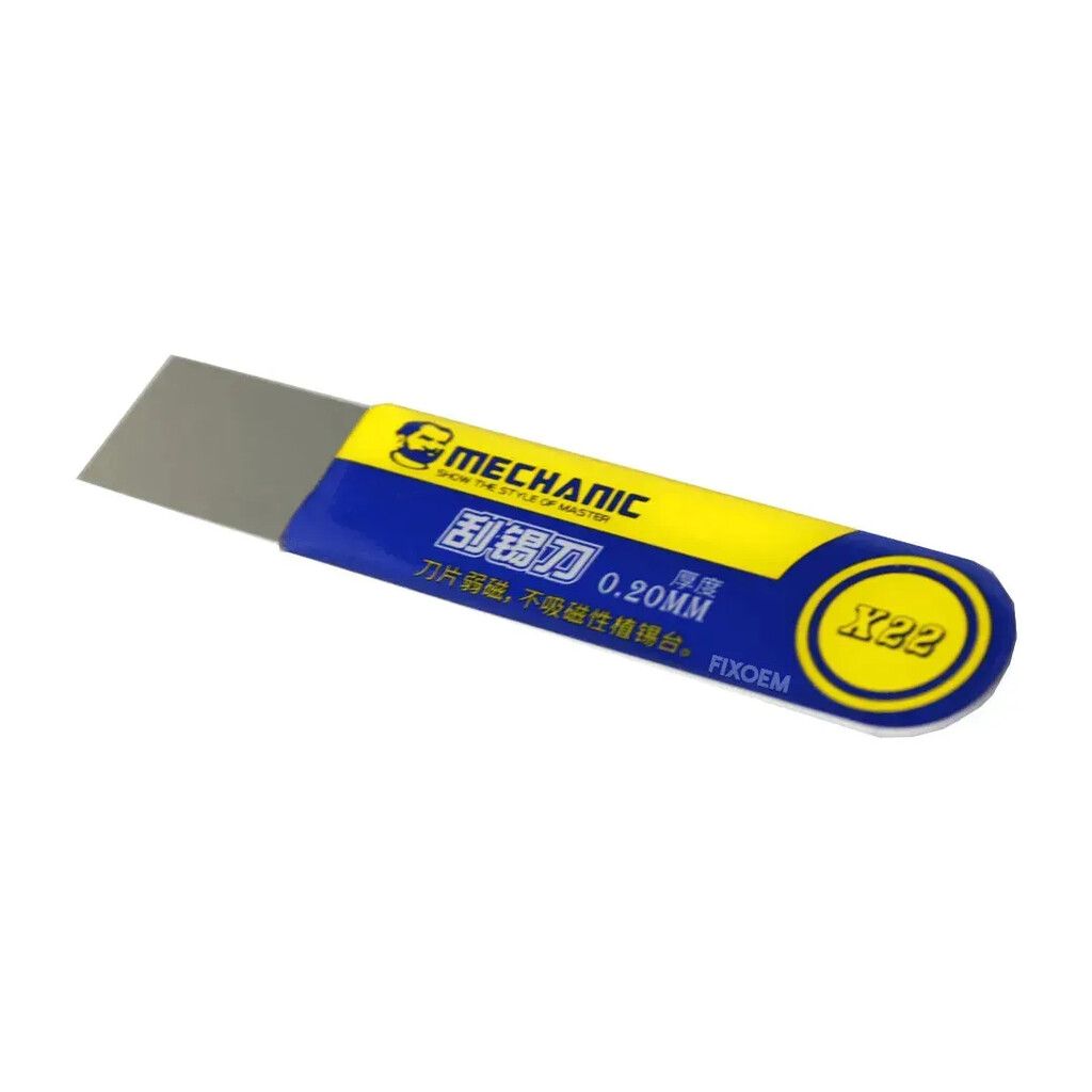 Espatula Mechanic Metalica Ultrafina x22