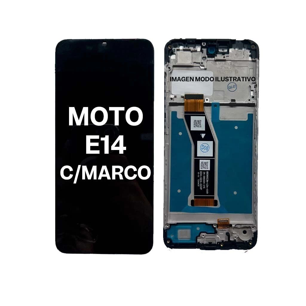 Modulo Motorola E14 / G04 / G04S Con Marco
