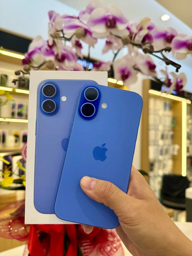 Celular Iphone 16 128GB aquamarine tester