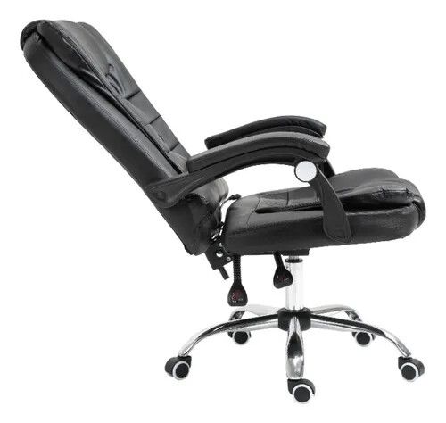 Silla Ejecutiva / Gamer Ergonomica Color Negro Cuero Sintético - Imagen 3