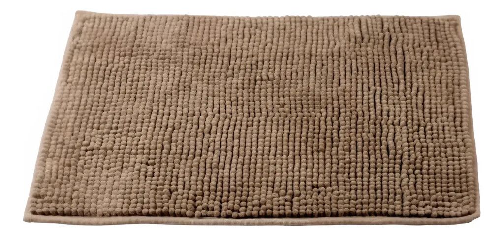 Alfombra De Baño Microfibra Acolchada 45X75CM - Color Blanco