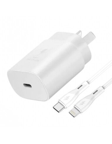 Cargador Tipo C A Iphone Aitech Carga Super Rápida 35W AICP050310B