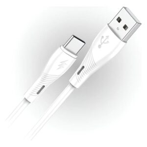 Cable USB A Tipo C Aitech 20W Reforzado Carga Super Rapida AICA200221B