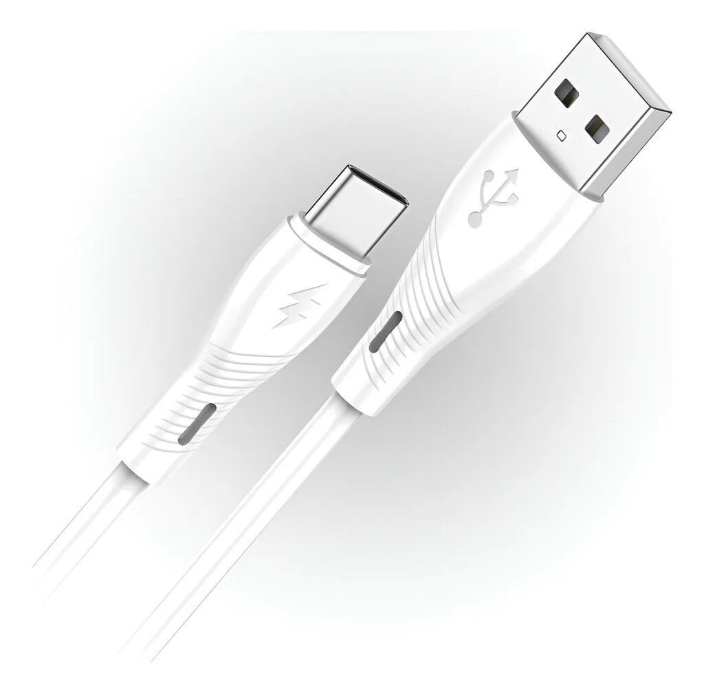 Cable USB A Tipo C Aitech 20W Reforzado Carga Super Rapida AICA200221B