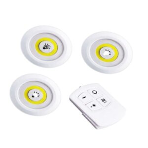 Set 3 Luces Led + Control Remoto (A Pila) EC100805