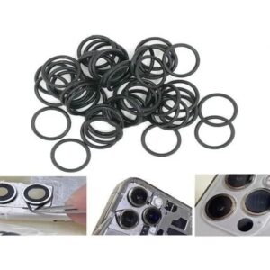 Gomitas De Camara Para iPhone X100 Negras FINAS