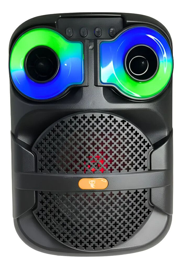 Parlante 8'' Bluetooth Con Luz Led RGB HF-886 EC100774 - Imagen 3