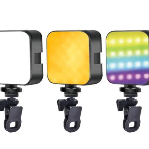 Luz LED Con Clip Para Celular RGB AY-83