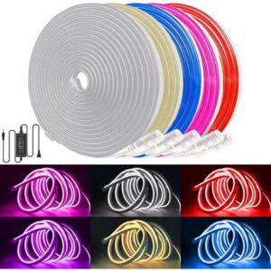 Tira Led Neon Manguera Aitech 7 Metros con Fuente