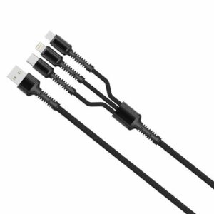 Cable USB LDNIO 3 en 1 3.4A LC93