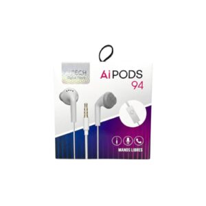 Auricular con cable Aitech Aipods 94