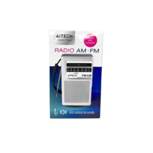 Radio AM/FM Portátil de Bolsillo a Pila