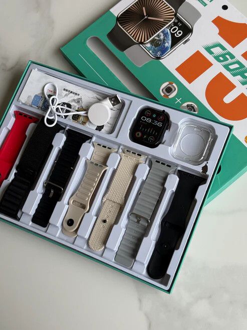 Reloj Smart Watch C60 Pro 7 mallas + Funda