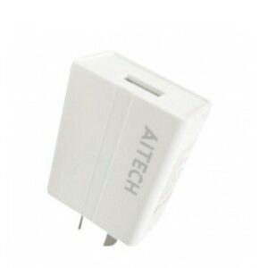 Cargador Tipo C Aitech 2.8A + 1 USB tipo C